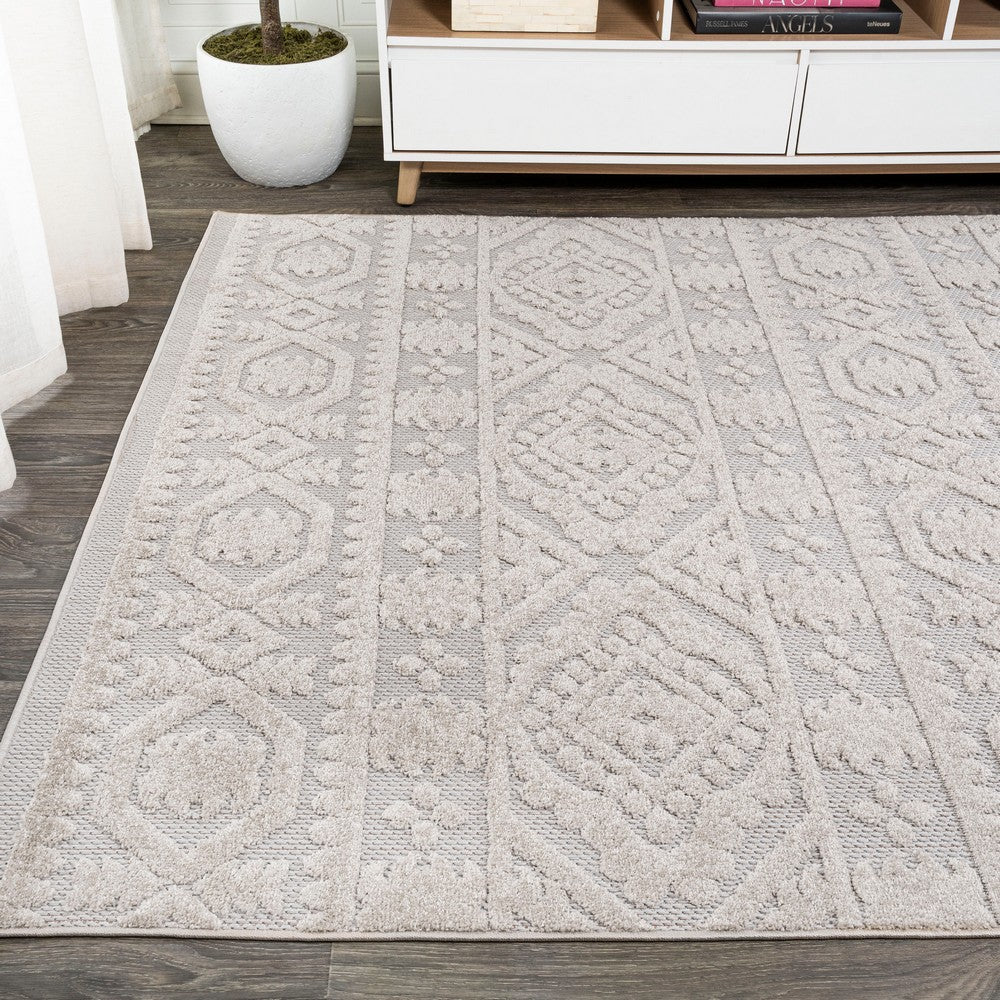 Valongo Citta High-Low Pile Mediterranean Indoor/Outdoor Area Rug