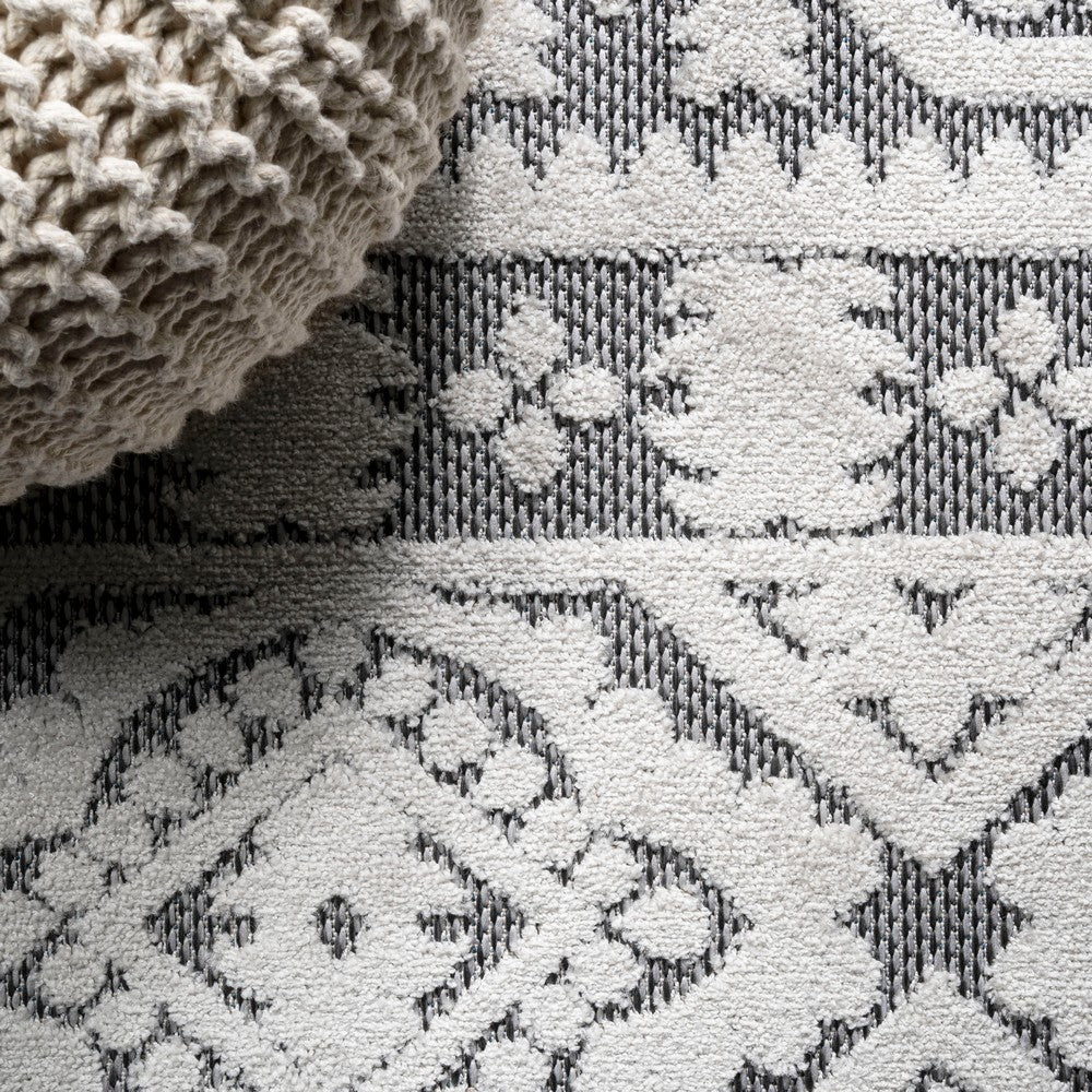 Valongo Citta High-Low Pile Mediterranean Indoor/Outdoor Area Rug