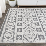 Valongo Citta High-Low Pile Mediterranean Indoor/Outdoor Area Rug
