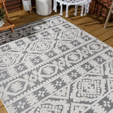 Valongo Citta High-Low Pile Mediterranean Indoor/Outdoor Area Rug