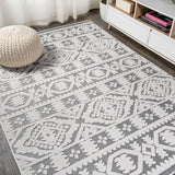 Valongo Citta High-Low Pile Mediterranean Indoor/Outdoor Area Rug