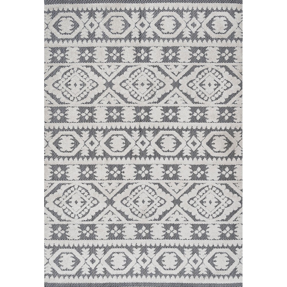Valongo Citta High-Low Pile Mediterranean Indoor/Outdoor Area Rug