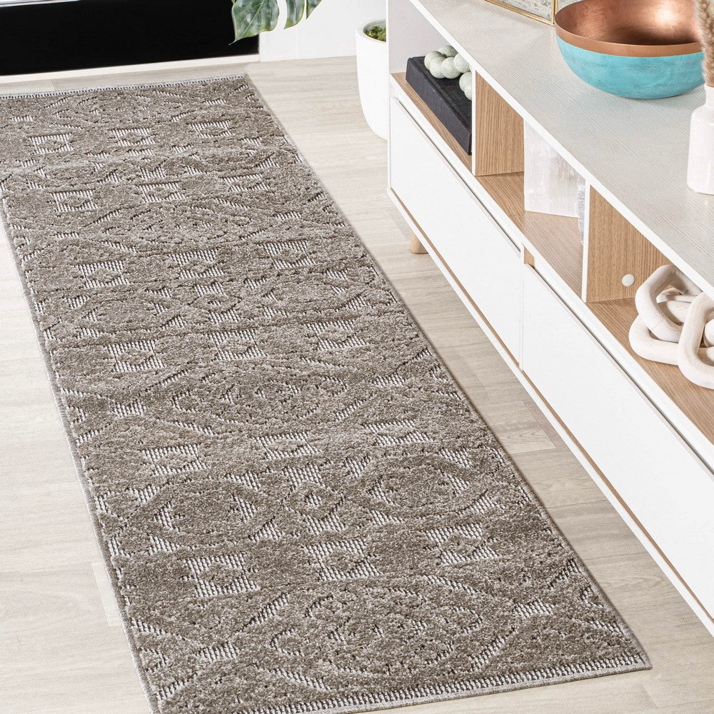 Valongo Citta High-Low Pile Mediterranean Indoor/Outdoor Area Rug