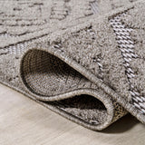 Valongo Citta High-Low Pile Mediterranean Indoor/Outdoor Area Rug
