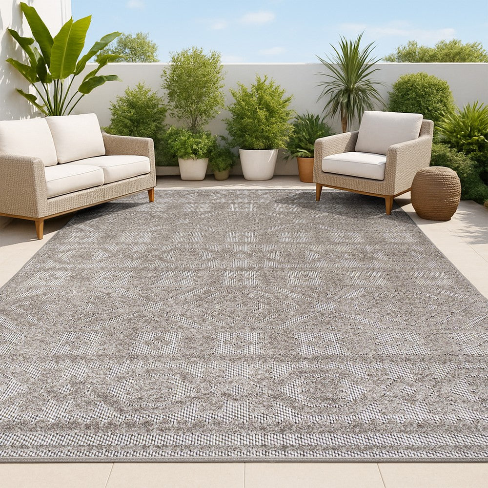 Valongo Citta High-Low Pile Mediterranean Indoor/Outdoor Area Rug
