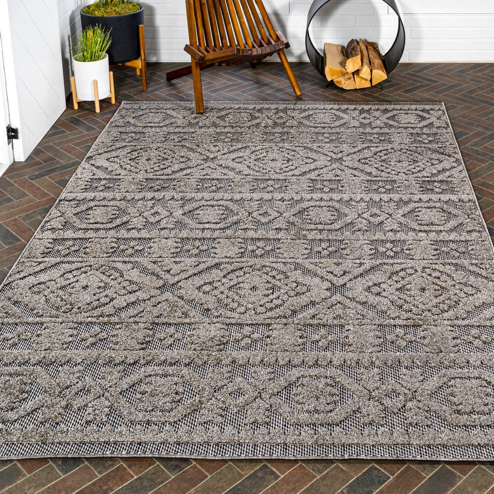 Valongo Citta High-Low Pile Mediterranean Indoor/Outdoor Area Rug