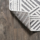 Viseu Jordan High-Low Pile Art Indoor/Outdoor Area Rug