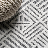 Viseu Jordan High-Low Pile Art Indoor/Outdoor Area Rug
