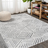 Viseu Jordan High-Low Pile Art Indoor/Outdoor Area Rug