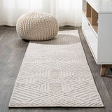 Viseu Jordan High-Low Pile Art Indoor/Outdoor Area Rug