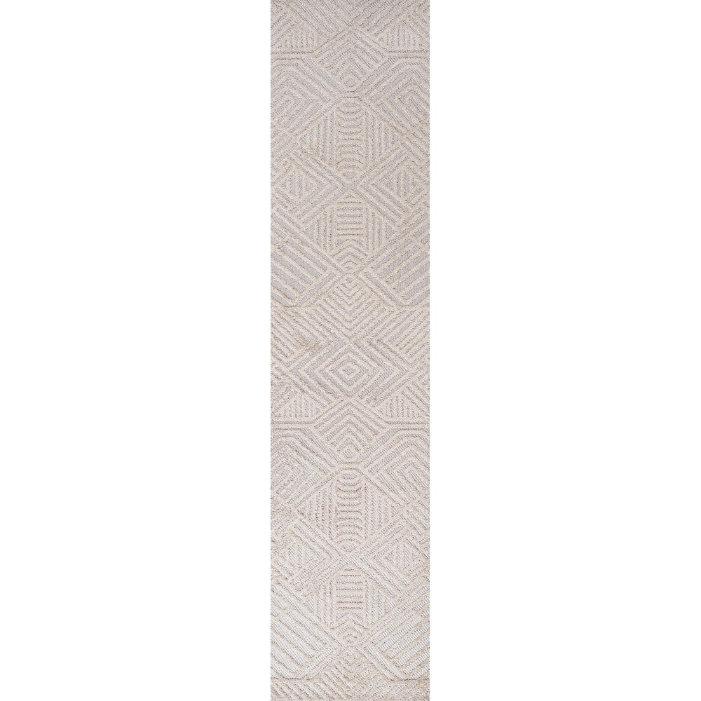 Viseu Jordan High-Low Pile Art Indoor/Outdoor Area Rug
