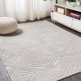 Viseu Jordan High-Low Pile Art Indoor/Outdoor Area Rug