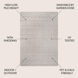 Serpa Aylan High-Low Pile Knotted Area Rug