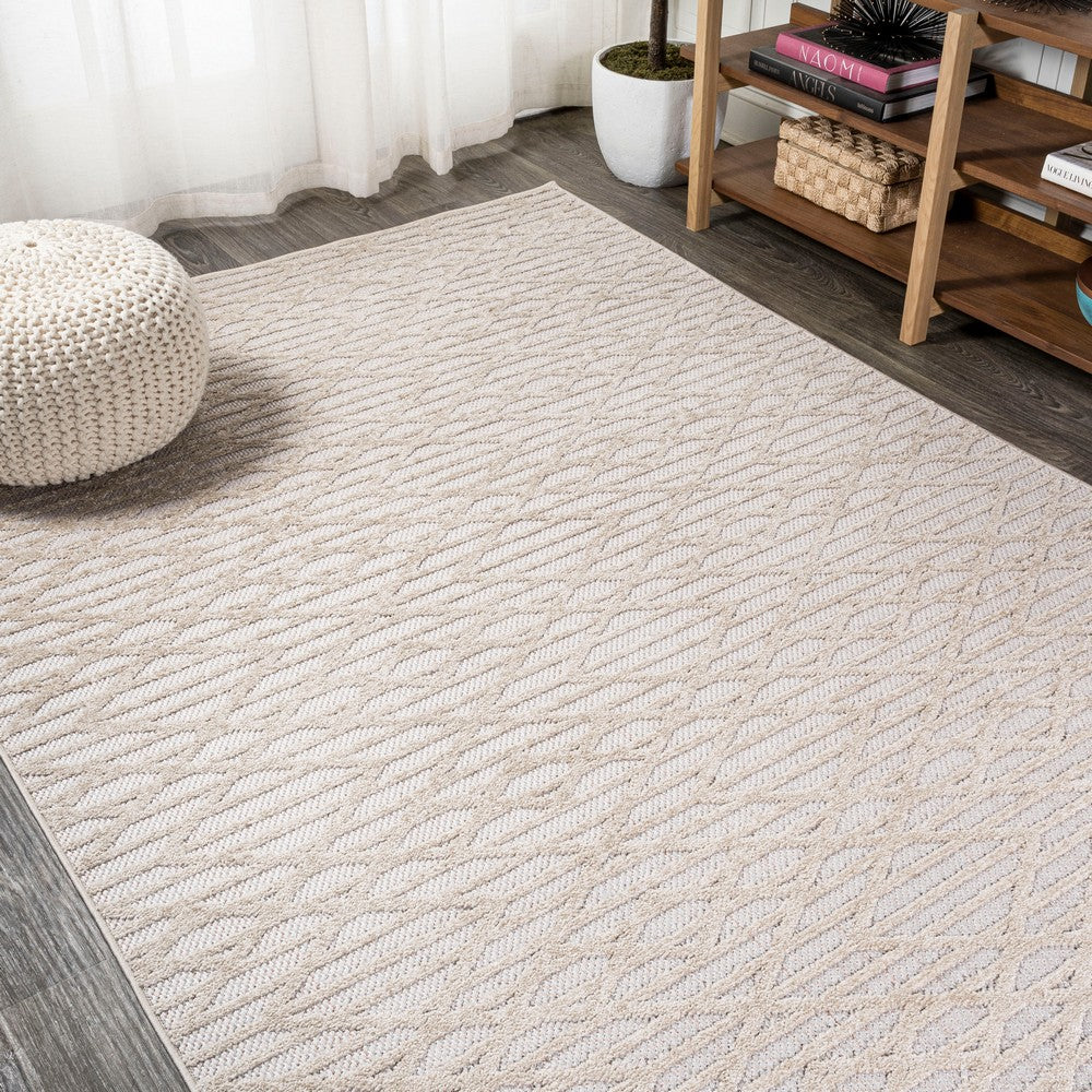 Sines Ararat High-Low Pile Moroccan Indoor/Outdoor Area Rug