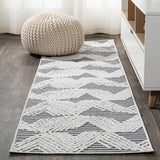 Tavira Jazz High-Low Pile Art Indoor/Outdoor Area Rug