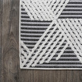 Tavira Jazz High-Low Pile Art Indoor/Outdoor Area Rug