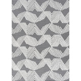 Tavira Jazz High-Low Pile Art Indoor/Outdoor Area Rug