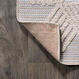 Tavira Jazz High-Low Pile Art Indoor/Outdoor Area Rug