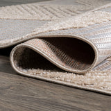 Tavira Jazz High-Low Pile Art Indoor/Outdoor Area Rug