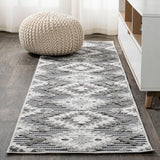 Sabugal Sumak High-Low Pile Neutral Indoor/Outdoor Area Rug