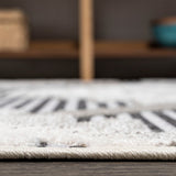 Sabugal Sumak High-Low Pile Neutral Indoor/Outdoor Area Rug