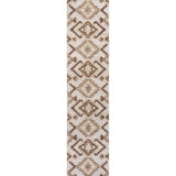 Sabugal Sumak High-Low Pile Neutral Indoor/Outdoor Area Rug