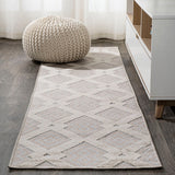 Porto Duwun High-Low Pile Ogee Indoor/Outdoor Area Rug
