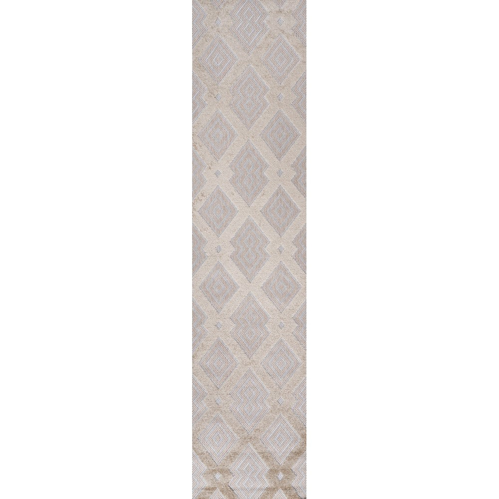 Porto Duwun High-Low Pile Ogee Indoor/Outdoor Area Rug