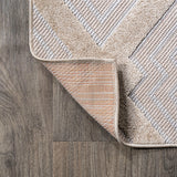 Porto Duwun High-Low Pile Ogee Indoor/Outdoor Area Rug