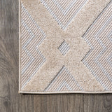 Porto Duwun High-Low Pile Ogee Indoor/Outdoor Area Rug