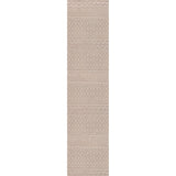 chevron High-Low Modern Trellis Geometric Indoor/Outdoor Area Rug