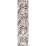 Tannisby High-Low Shabby Damask Indoor/Outdoor Area Rug