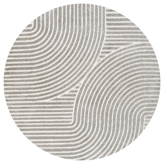 Ewe Minimalist Curve Geometric Indoor/Outdoor Rug