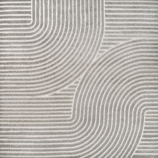 Ewe Minimalist Curve Geometric Indoor/Outdoor Rug