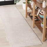 Ewe Minimalist Curve Geometric Indoor/Outdoor Rug
