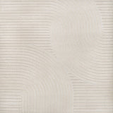 Ewe Minimalist Curve Geometric Indoor/Outdoor Rug