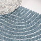 Ewe Minimalist Curve Geometric Indoor/Outdoor Rug