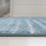 Ewe Minimalist Curve Geometric Indoor/Outdoor Rug