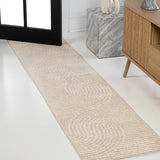Ewe Minimalist Curve Geometric Indoor/Outdoor Rug