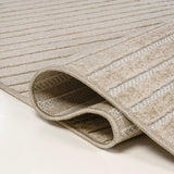 Ewe Minimalist Curve Geometric Indoor/Outdoor Rug