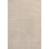 Ewe Minimalist Curve Geometric Indoor/Outdoor Rug