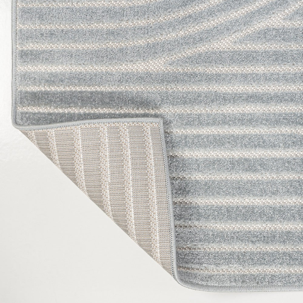Ewe Minimalist Curve Geometric Indoor/Outdoor Rug