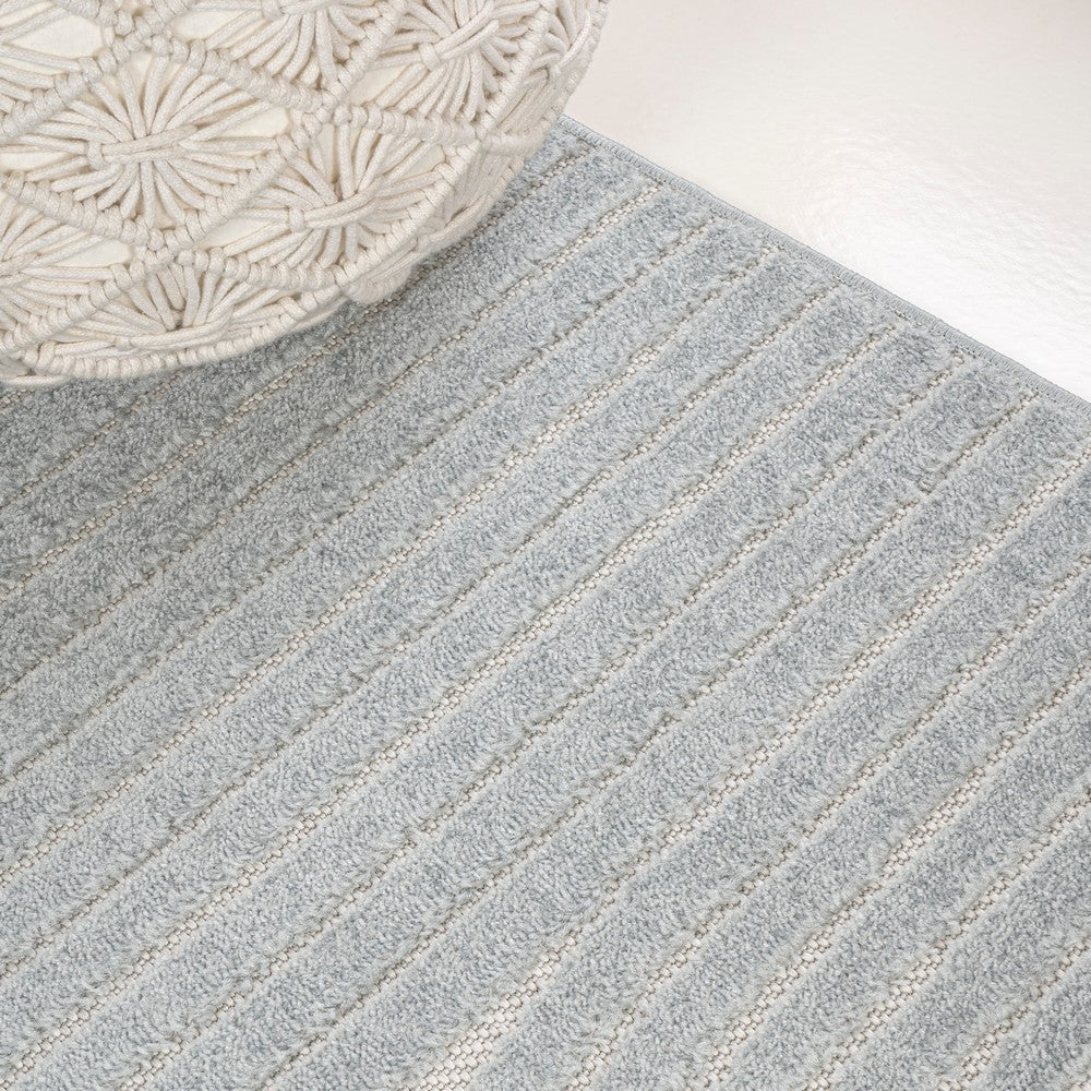 Ewe Minimalist Curve Geometric Indoor/Outdoor Rug