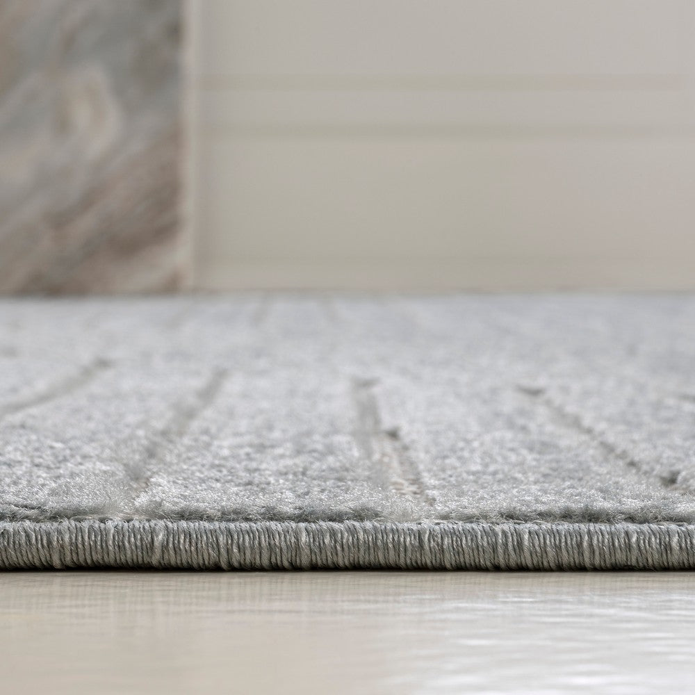 Ewe Minimalist Curve Geometric Indoor/Outdoor Rug