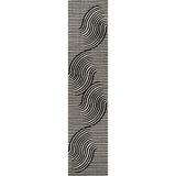 Ewe Minimalist Curve Geometric Indoor/Outdoor Rug