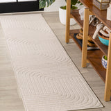Akan Minimalist Angle Geometric Indoor/Outdoor Rug