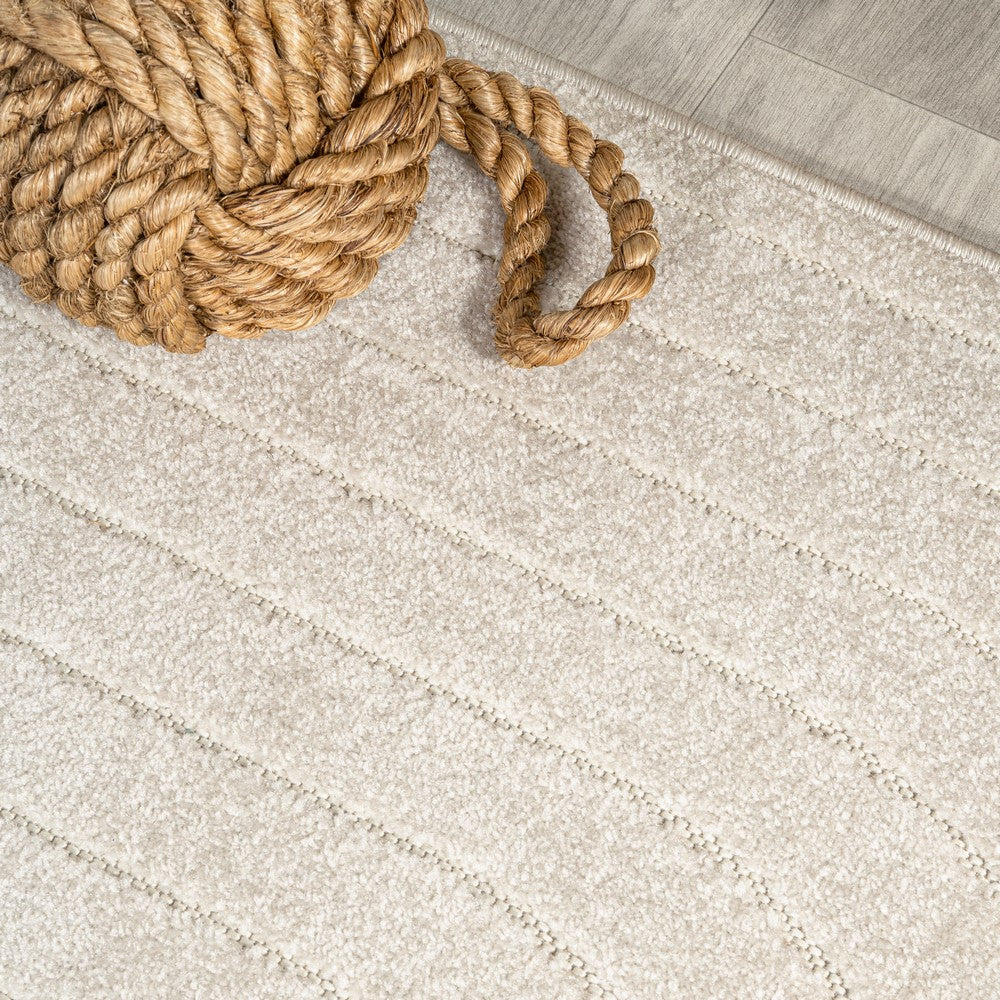 Akan Minimalist Angle Geometric Indoor/Outdoor Rug