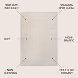 Akan Minimalist Angle Geometric Indoor/Outdoor Rug