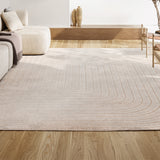 Akan Minimalist Angle Geometric Indoor/Outdoor Rug