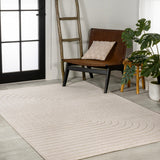 Akan Minimalist Angle Geometric Indoor/Outdoor Rug